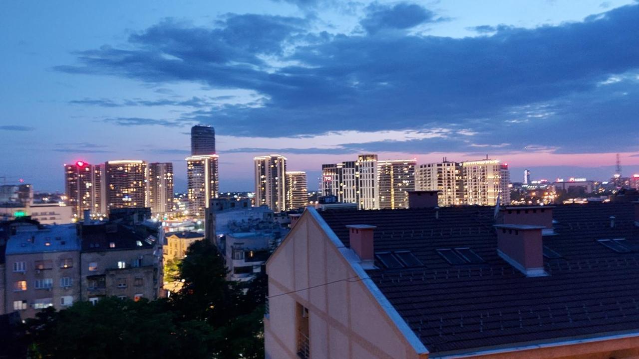 Apartman Central Place Belgrad Exteriör bild